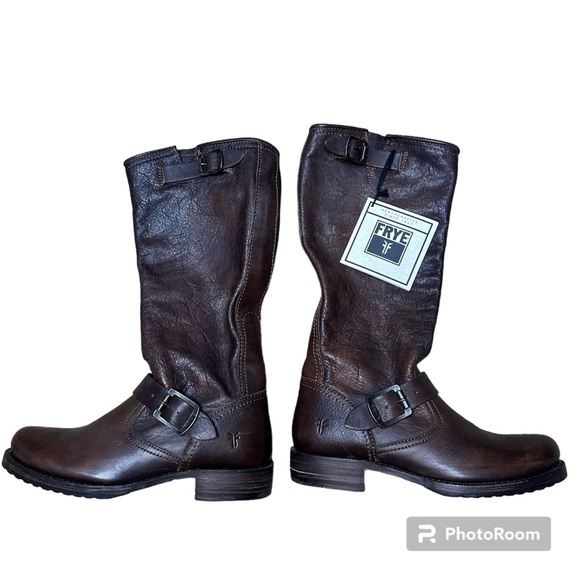 Frye Shoes - NWT Frye Veronica Slouch Boots Size 8 B brown